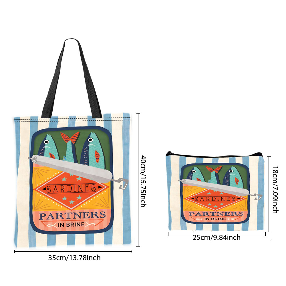 Sardine Partners Graphic Handb - đánh giá và giá Travel Accessories Bag