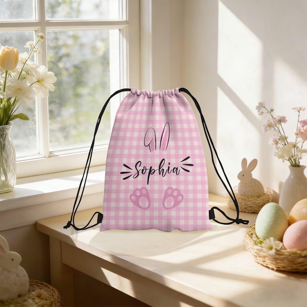 Personalized Easter Bunny Draw - đánh giá và giá Travel Accessories Pink