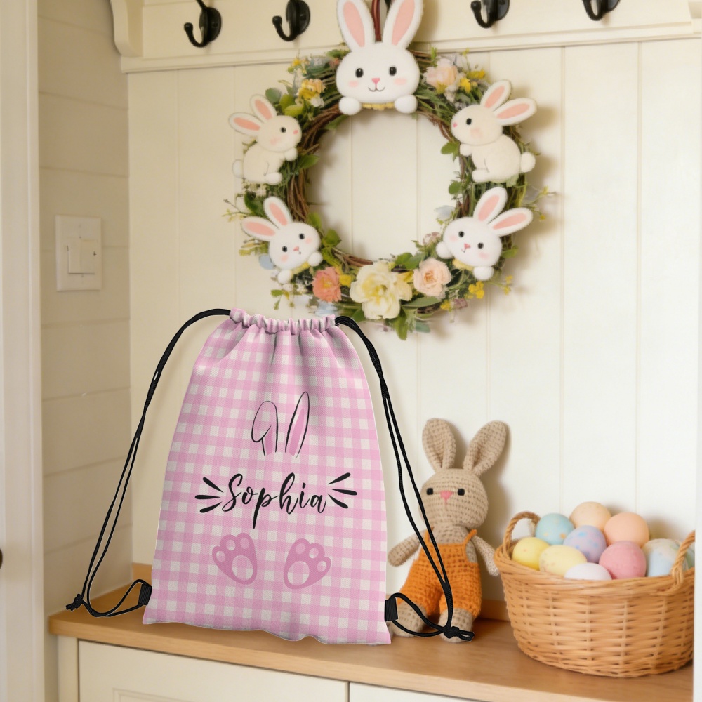 Personalized Easter Bunny Draw - đánh giá và giá Travel Accessories Pink