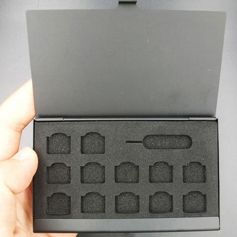 New 12-Slots-NANO+1-Slot-Card- - đánh giá và giá Sim Card Holder Case