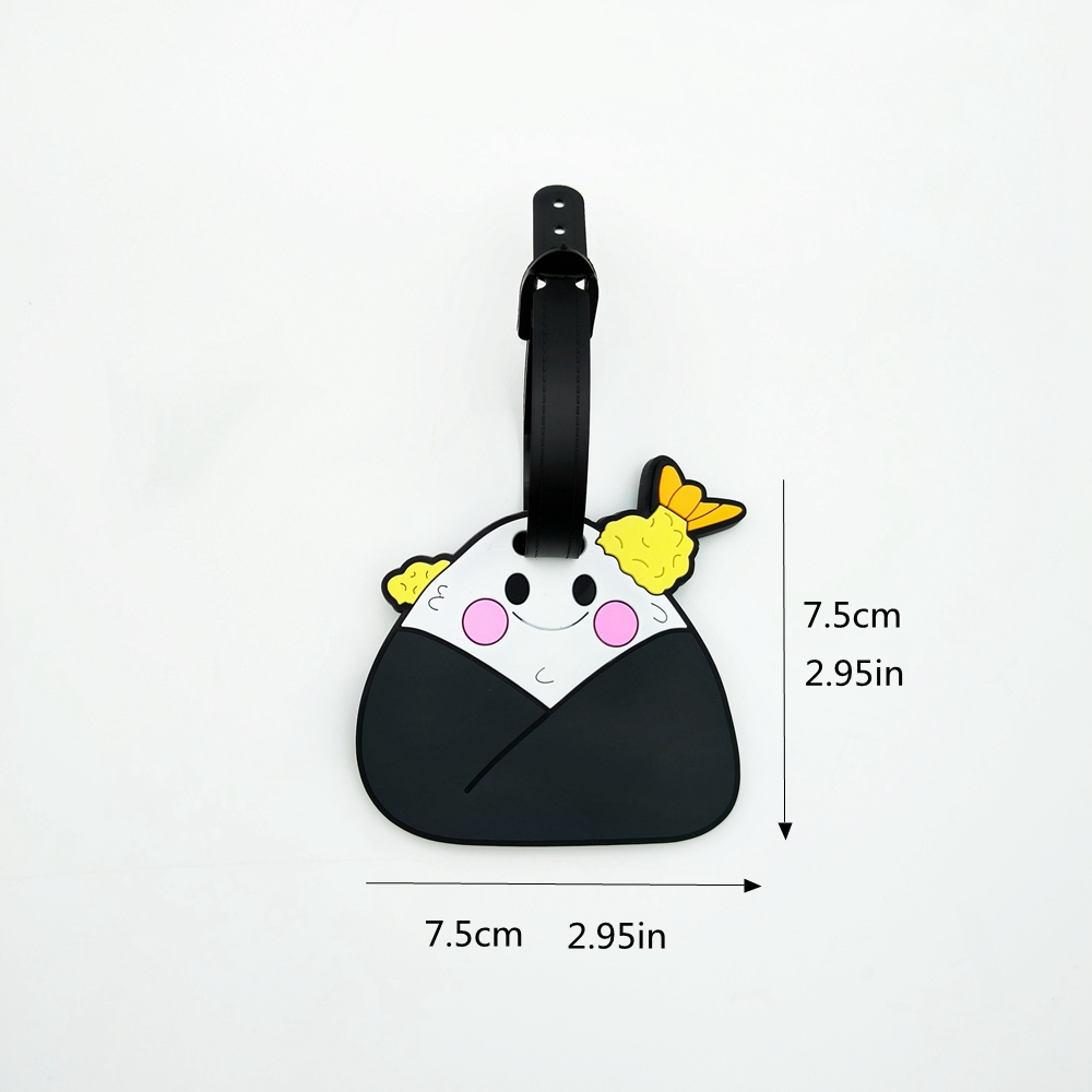 2pcs Cute Zongzi Food Luggage  - đánh giá và giá Travel Accessories Unique