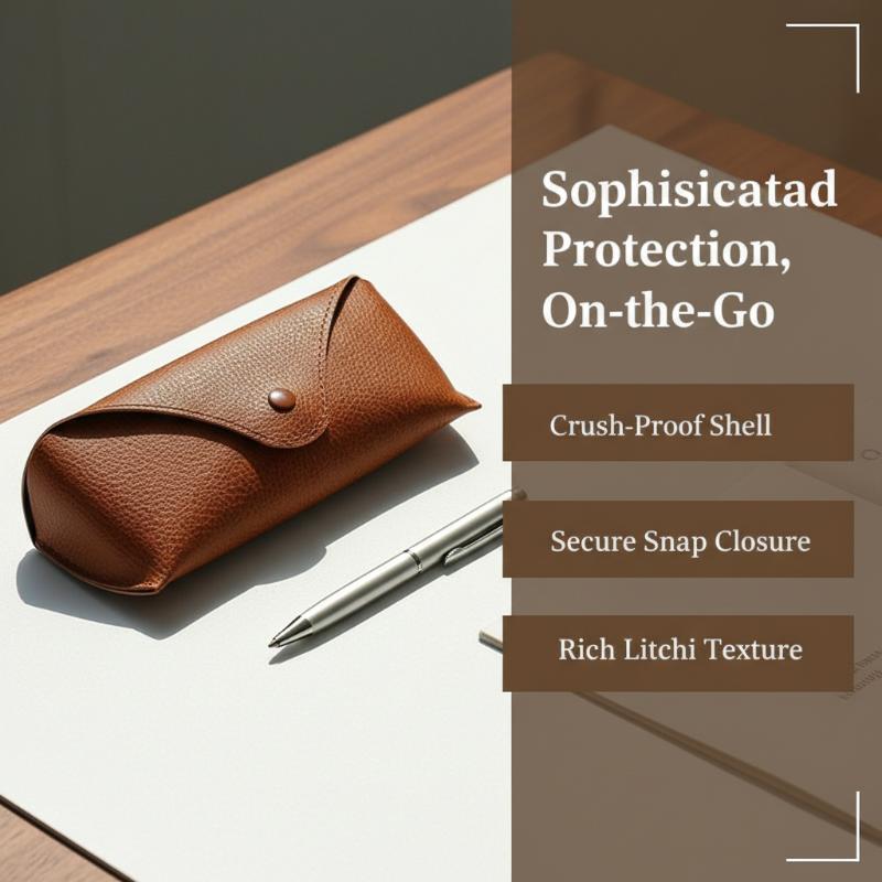 PU Leather Sunglasses Case Com - đánh giá và giá Travel Accessories Pouch For Men