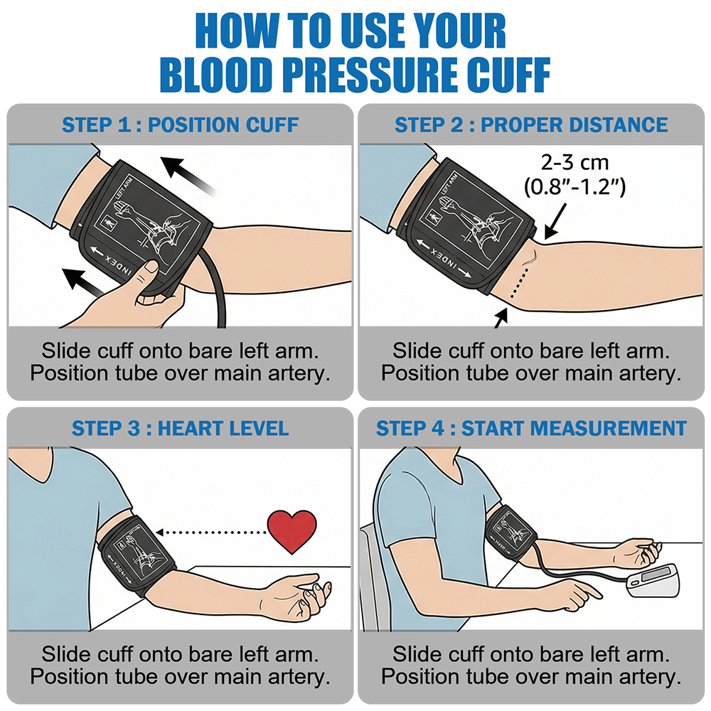 Universal Blood Pressure Cuff  - đánh giá và giá Travel Video Accessories