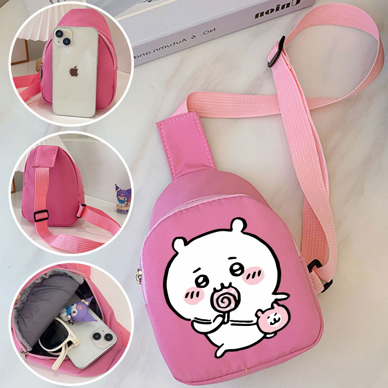 Crossbody Bag for Chiikawa‘s C - đánh giá và giá Travel Accessories Pink