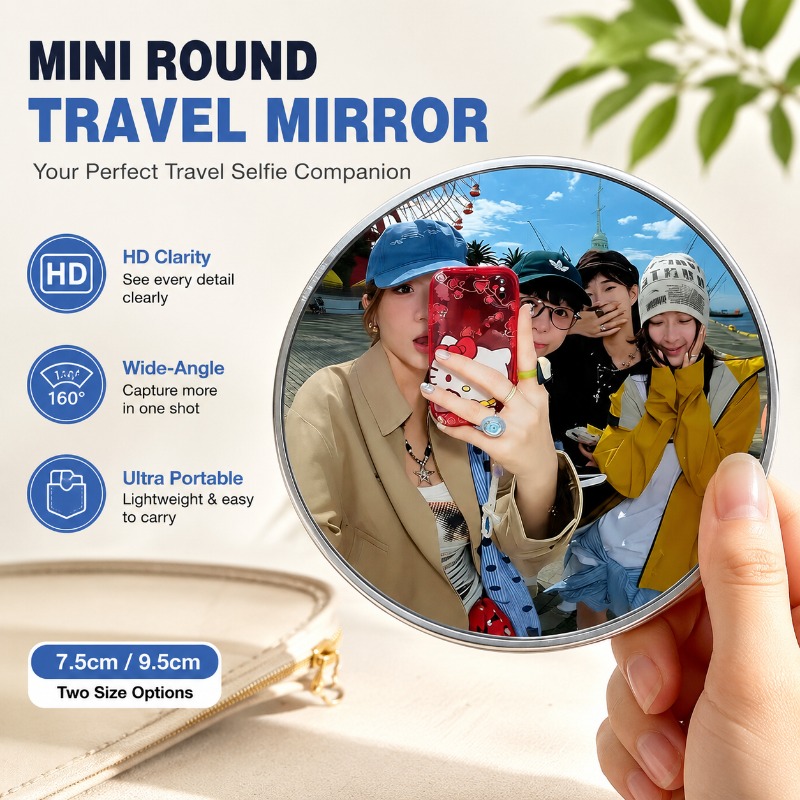 Portable Round Convex Mirror H - đánh giá và giá Travel Video Accessories