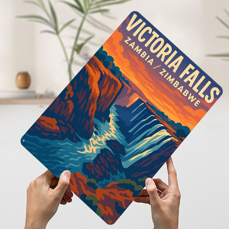 Victoria Falls Travel Tinplate - đánh giá và giá Travel Accessories Victoria