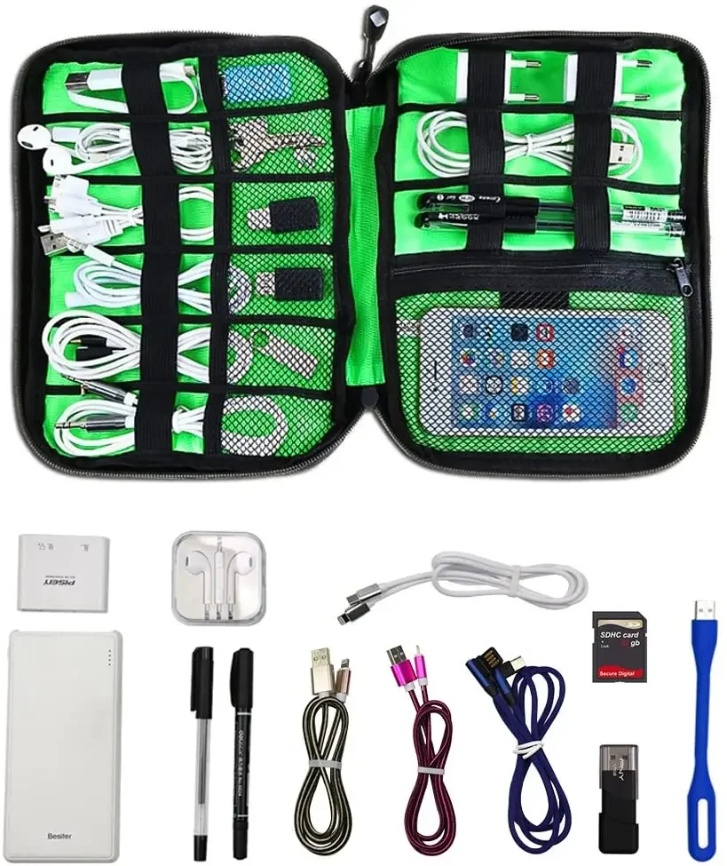 Cable Organizer Storage Bags S - đánh giá và giá Travel Accessories Set